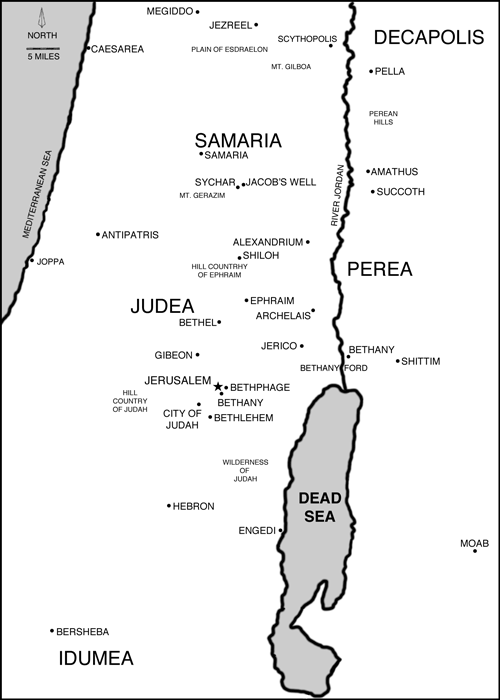Map of Decapolis